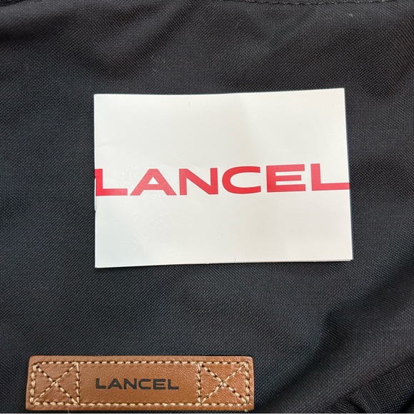 Lancel Black Adjustable Canvas Bag - Picture 9 of 9